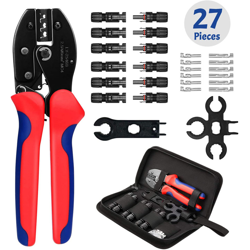 Kit de herramientas de alicate - Solar Cable Mc4 Connector reseña y precio