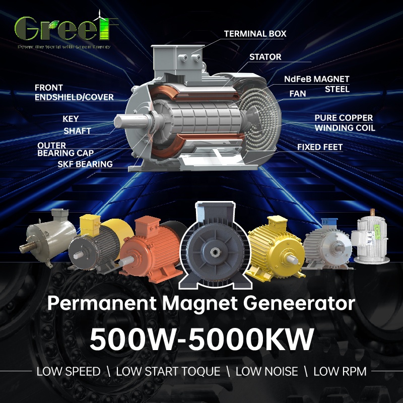 Generador de imanes permanente - Renewable Energy Hydro reseña y precio