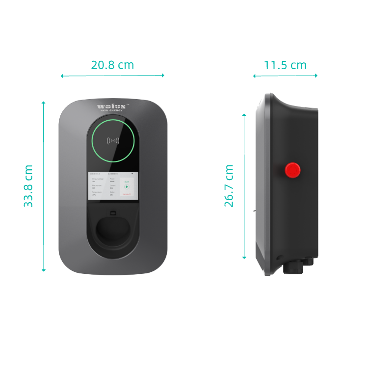 Estación de Carga Doméstica de - Ev Charger Wallbox reseña y precio