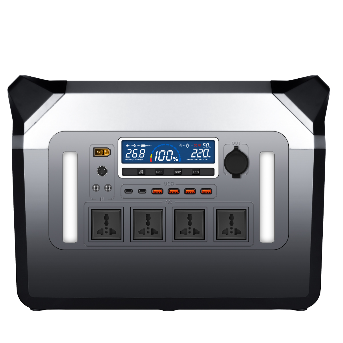 Estación de Energía Portátil d - Pure Sine Wave Inverter reseña y precio