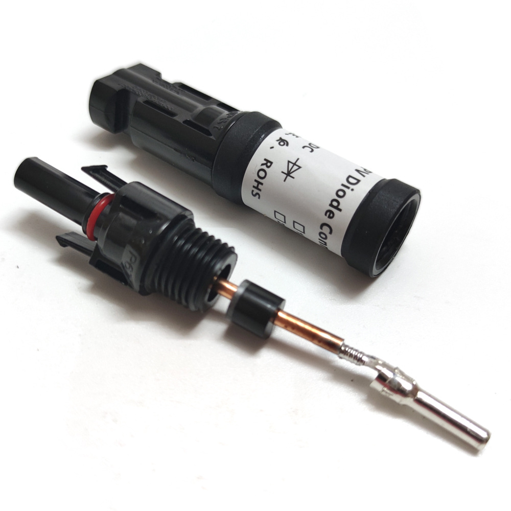 Conector de Diodo Fotovoltaico - Solar Cable Mc4 Connector reseña y precio