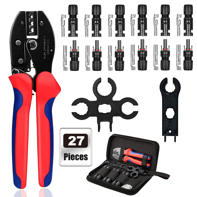 Kit de herramientas de alicate - Solar Cable Mc4 Connector reseña y precio