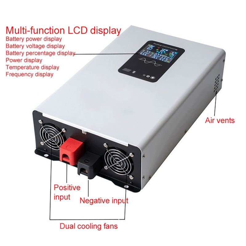 Inversor de Onda Pura de 12000 - Pure Sine Wave Inverter reseña y precio
