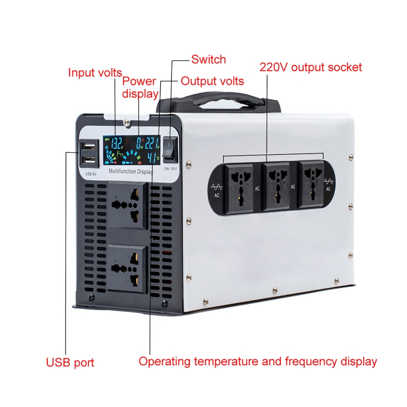 Inversor de Onda Pura de 12000 - Pure Sine Wave Inverter reseña y precio