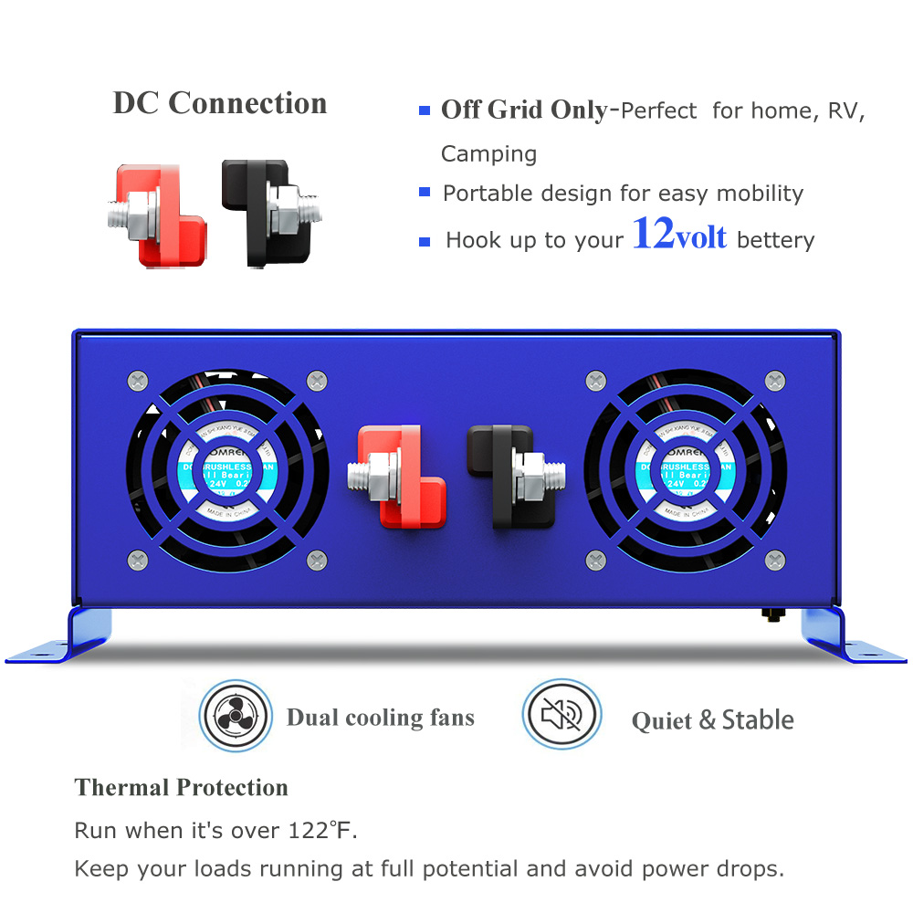 Gran Oferta 2026 WZRELB Invers - Pure Sine Wave Inverter reseña y precio