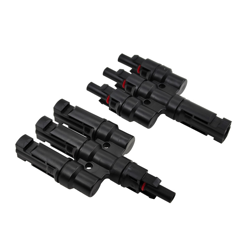Un par de conectores solares f - Solar Cable Mc4 Connector reseña y precio