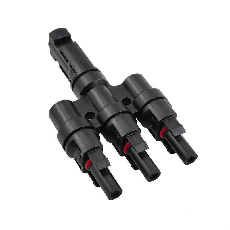 Un par de conectores solares f - Solar Cable Mc4 Connector reseña y precio
