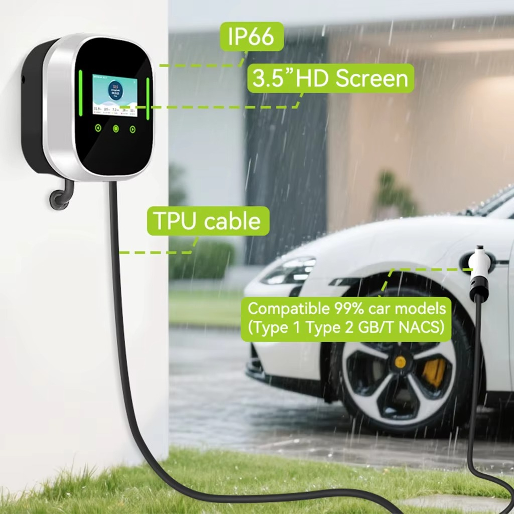 Cargador Inteligente para Vehí - Ev Charger Wallbox reseña y precio