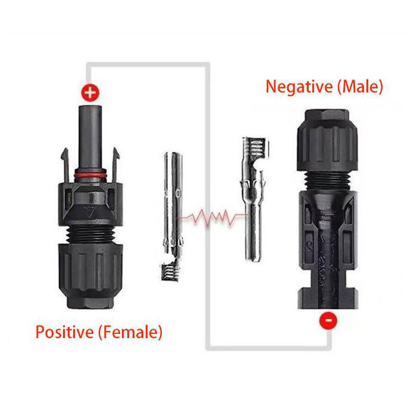 5/10 pares de conectores solar - Solar Cable Mc4 Connector reseña y precio