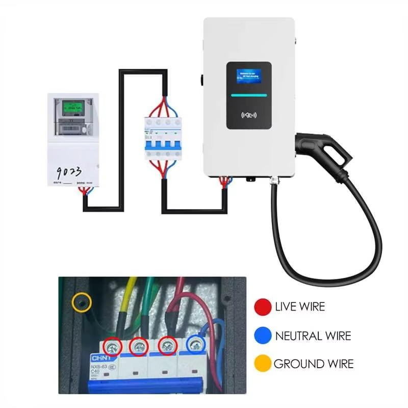 Cargador Rápido para Vehículos - Ev Charger Wallbox reseña y precio
