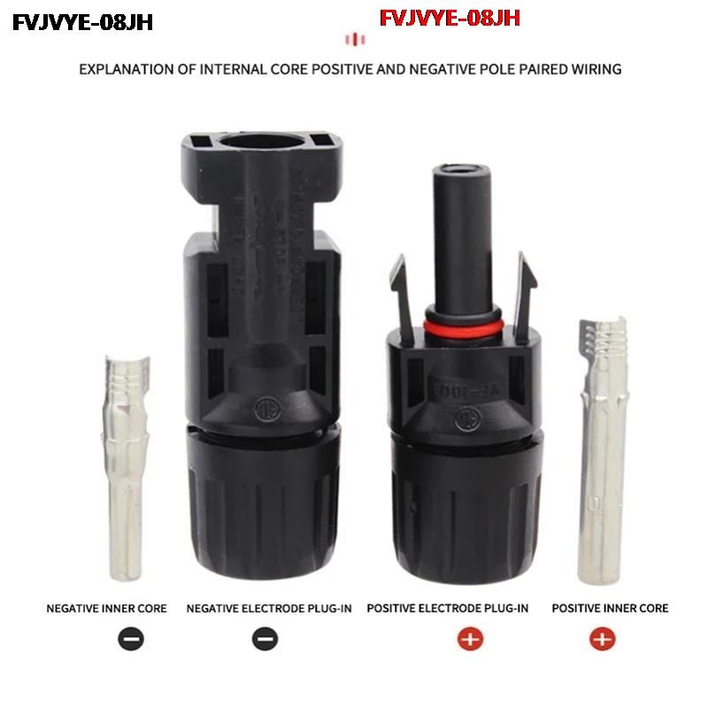 Kit de conectores solares foto - Solar Cable Mc4 Connector reseña y precio